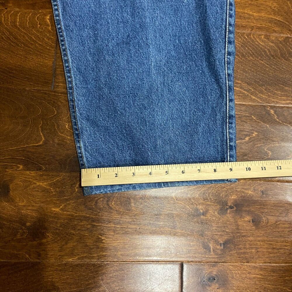 Levi's 545 Vintage 1997 Big & Tall Loose Fit Denim Blue Jeans Men's Size 52 x 30 - Picture 10 of 11